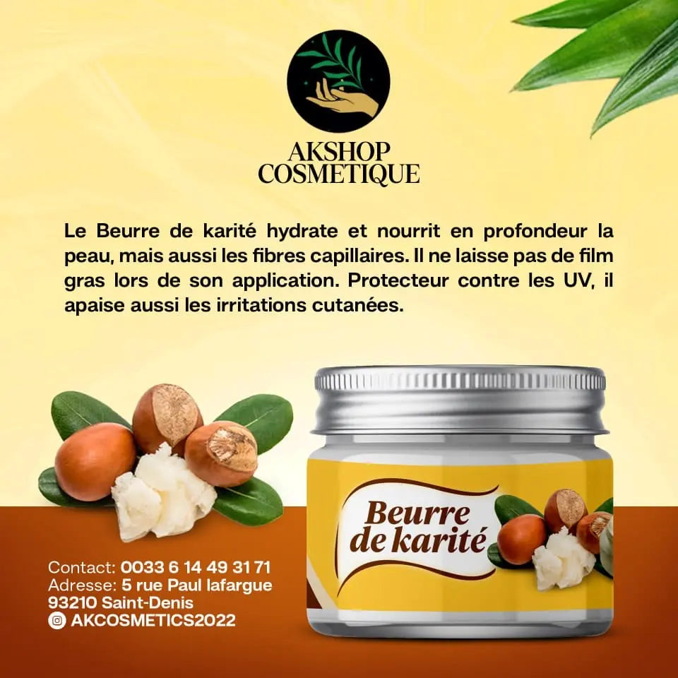 Beure de Karité Akshopbio