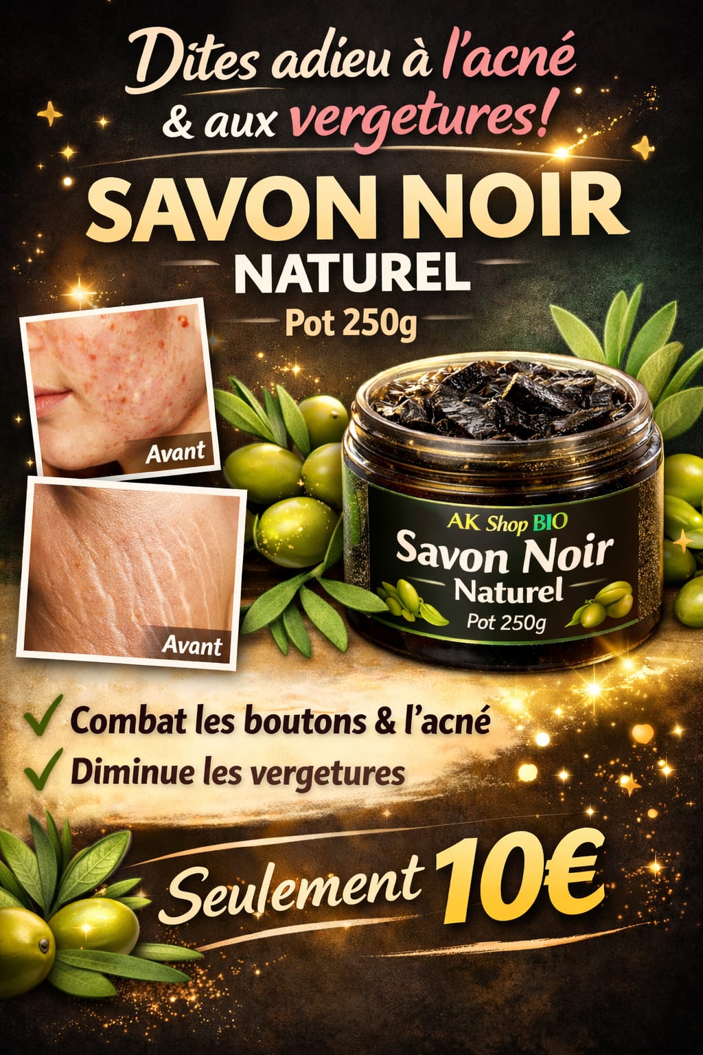 Savon noir naturel