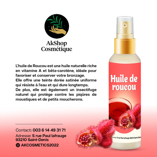 Huile de roucou