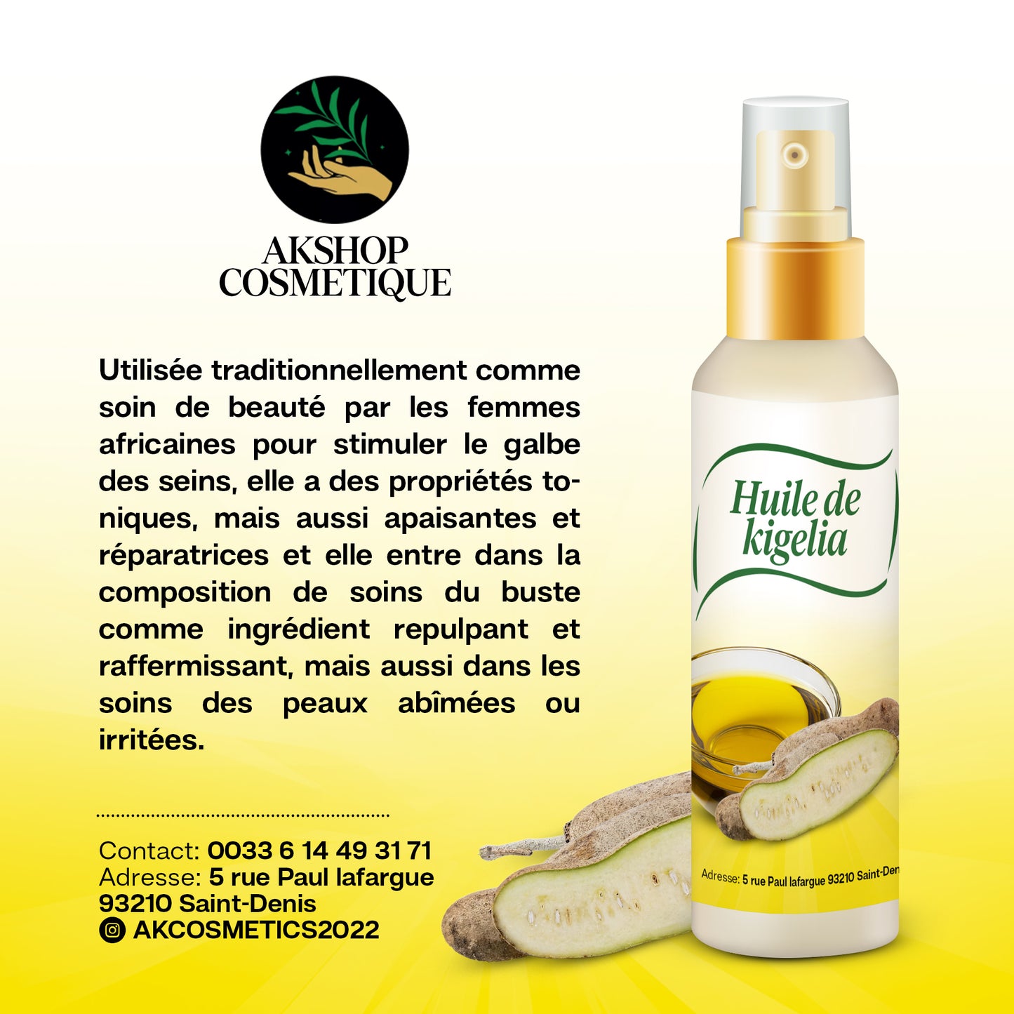 Huile de Kigelia