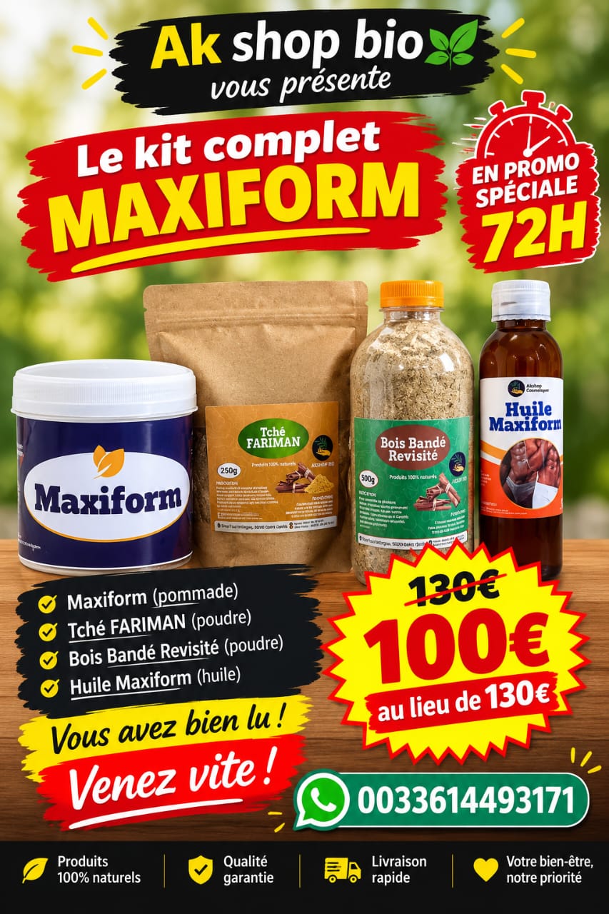 Kit maxiform complet promotion 72h