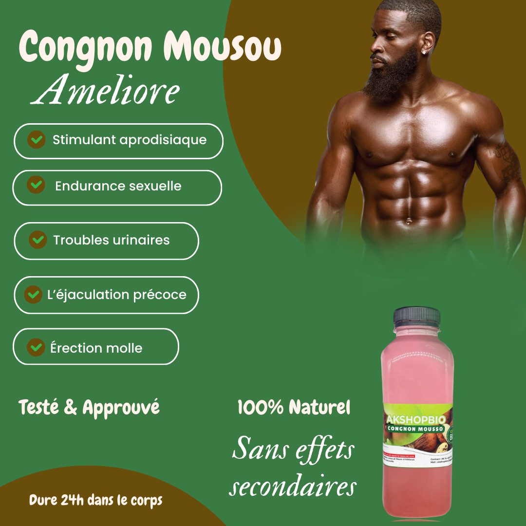 Congnon Mousso Faiblesse Sexuelle Aphrodisiaque Ejaculation précose ...