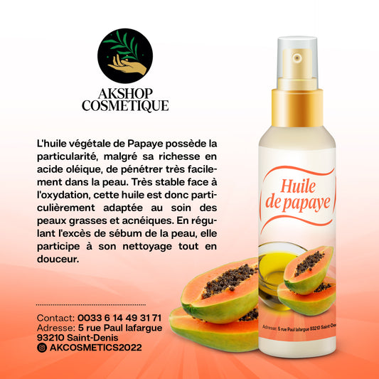 Huile de Papaye