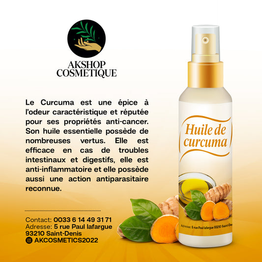 Huile de curcuma
