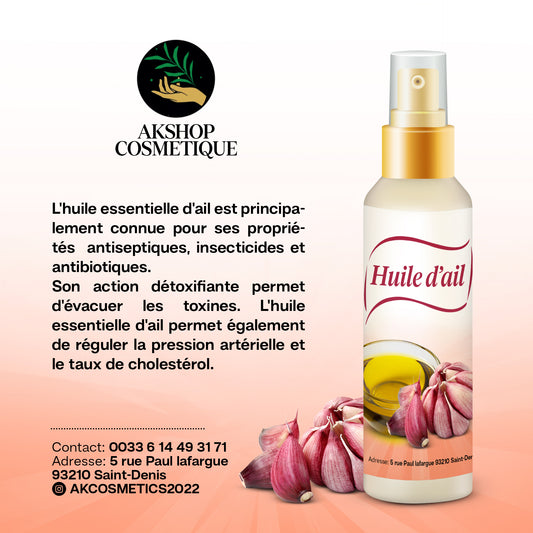 Huile d’ail