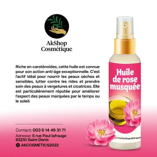 Huile de rose musquée