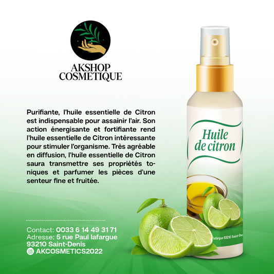 Huile de citron