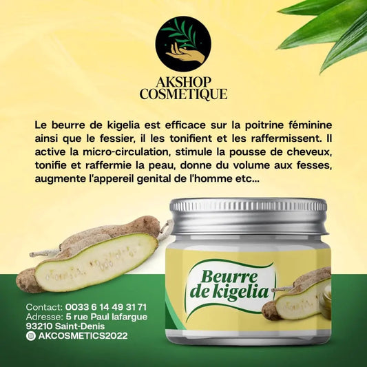 Beure de Kigelia Akshopbio