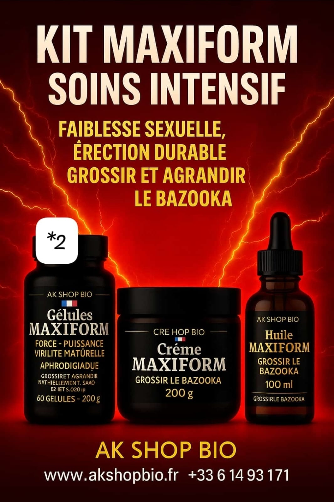 Kit soins intensif