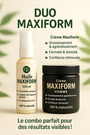 Grande promo crème plus huile maxiform 70eu