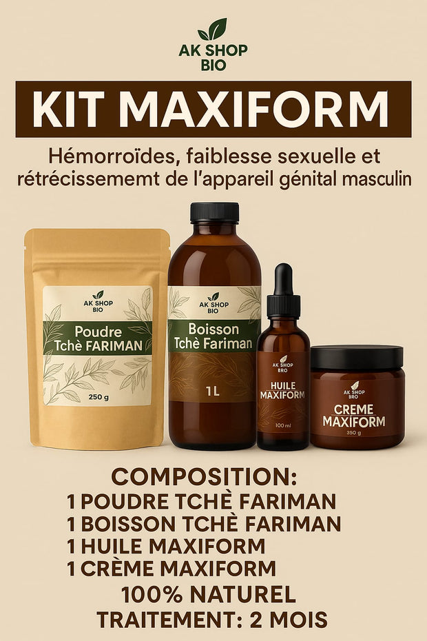Kit maxiform agrandissement génital homme