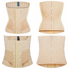 Corset amincissant en latex pour femme, entraîneur de taille, os en acier, long torse, vêtements en saillie, ceintures colombiennes, Cincher, ventre, 25 Akshopbio