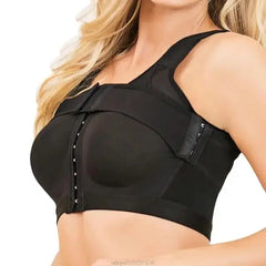 Soutien-gorge post-opératoire avec fermeture frontale pour femme, ration de posture, spoeur de corps, vêtements protubérants de compression push-up avec crochets akshop bio